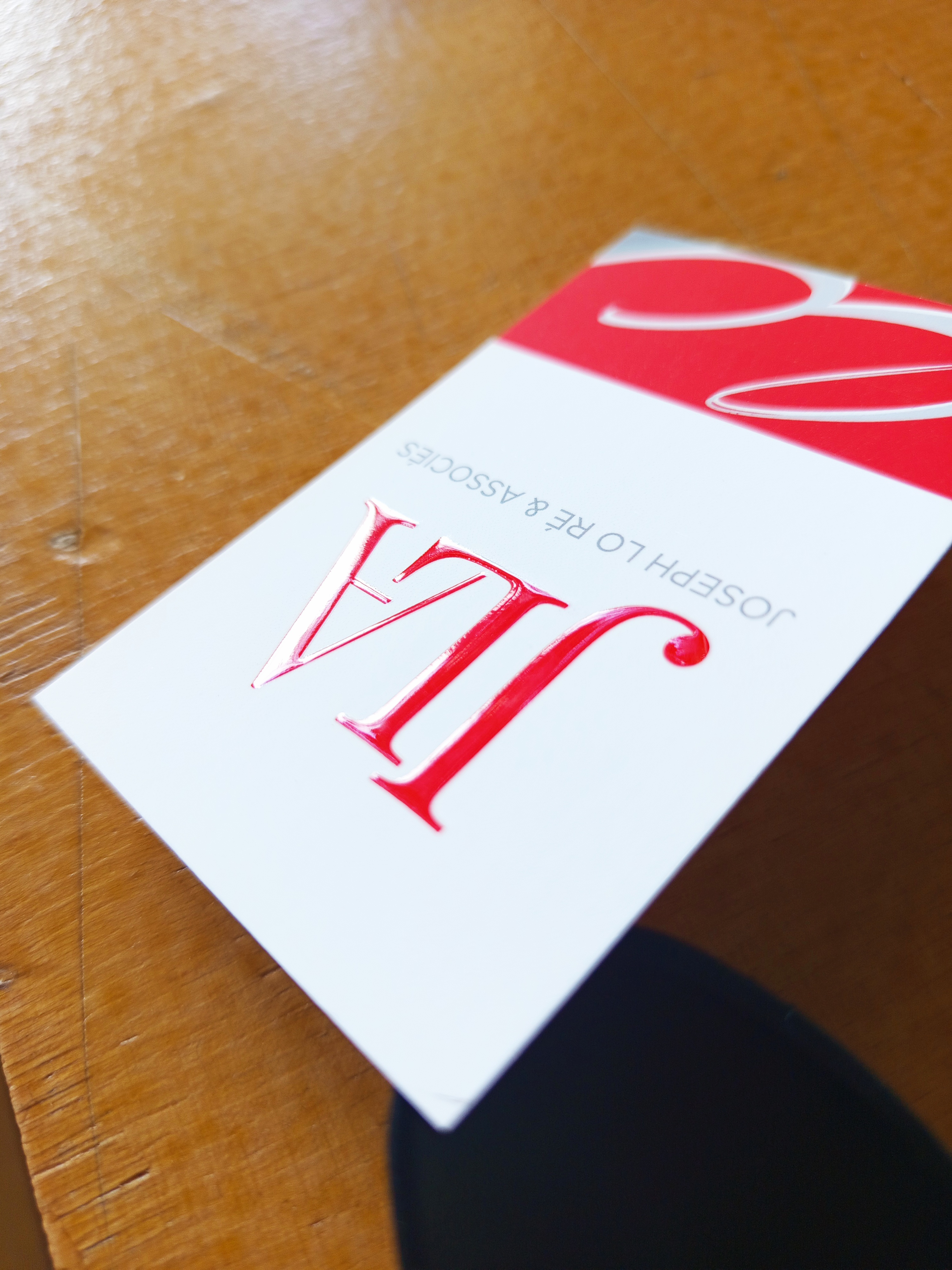 Vernis et couleurs vive, carte de visite